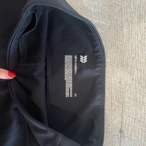 Size XS black biker shorts never work. Target all In motion brand.